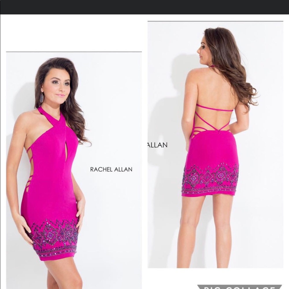 Rachel Allan short cocktail dress